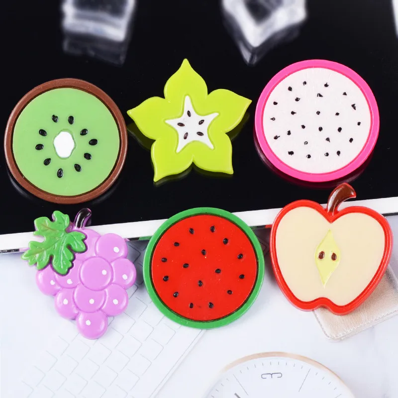 Смолой большой фруктовый ломтик супер светильник глина слизи набор Поставки