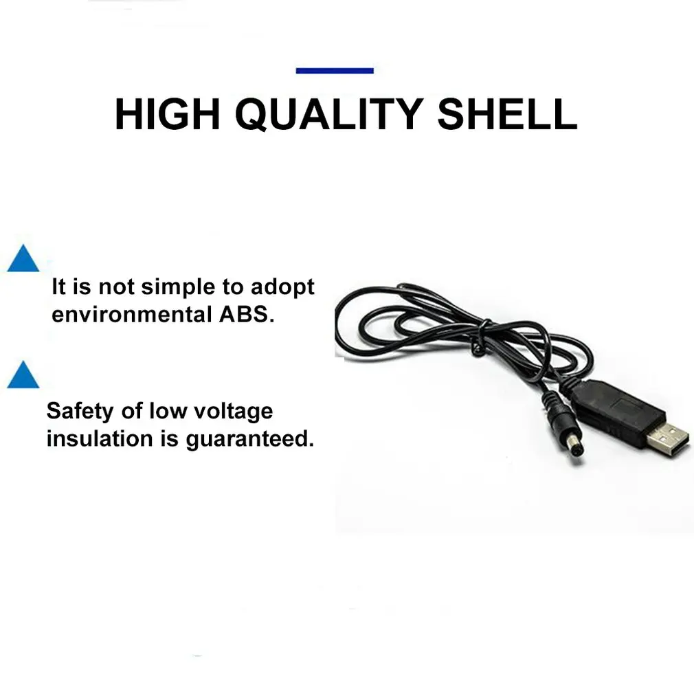 USB Boost кабель 5 в Шаг до 9 В/12 В Регулируемый преобразователь напряжения мобильное