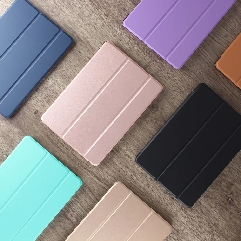 Чехол для ipad Mini 5 4 3 2 1 тонкий трехслойный чехол из искусственной кожи с подставкой