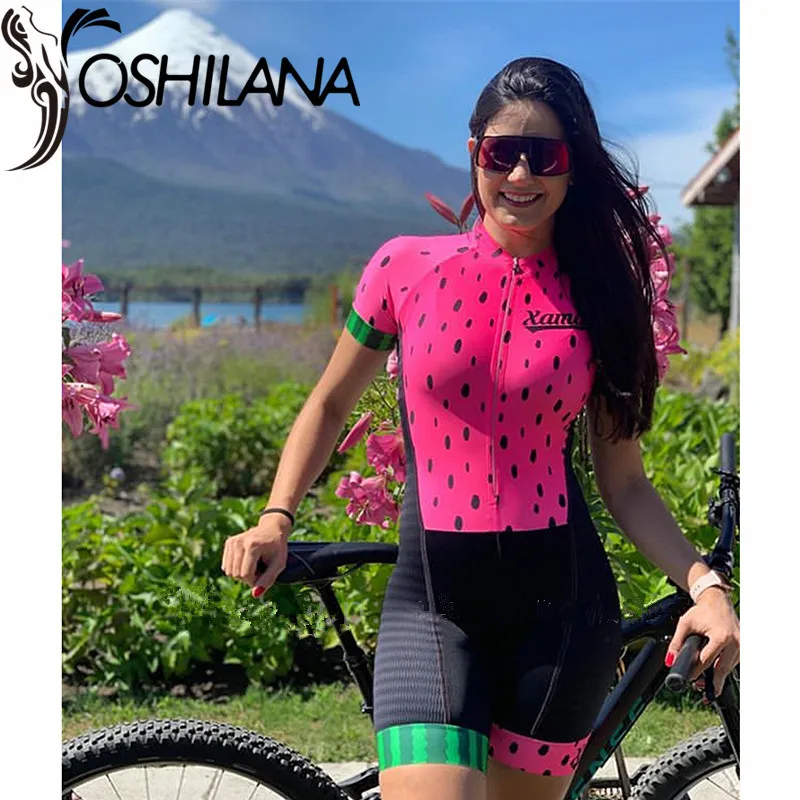 

Cycling Jersey Clothing Private Custom Women's Summer Bicycle Triathlon Suit Bike Skinsuit Cycle Racing Uniform Team Bike Kits