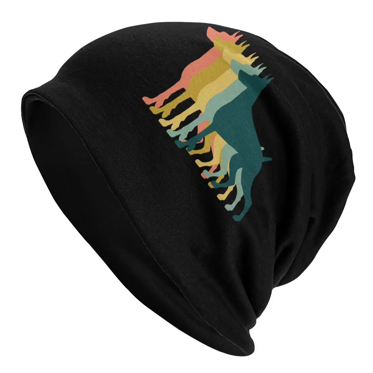 

Doberman Dog Animal Skullies Beanies Hats tag Hip Hop Autumn Winter Outdoor Men Women Caps Adult Summer Warm Bonnet Knit Hat