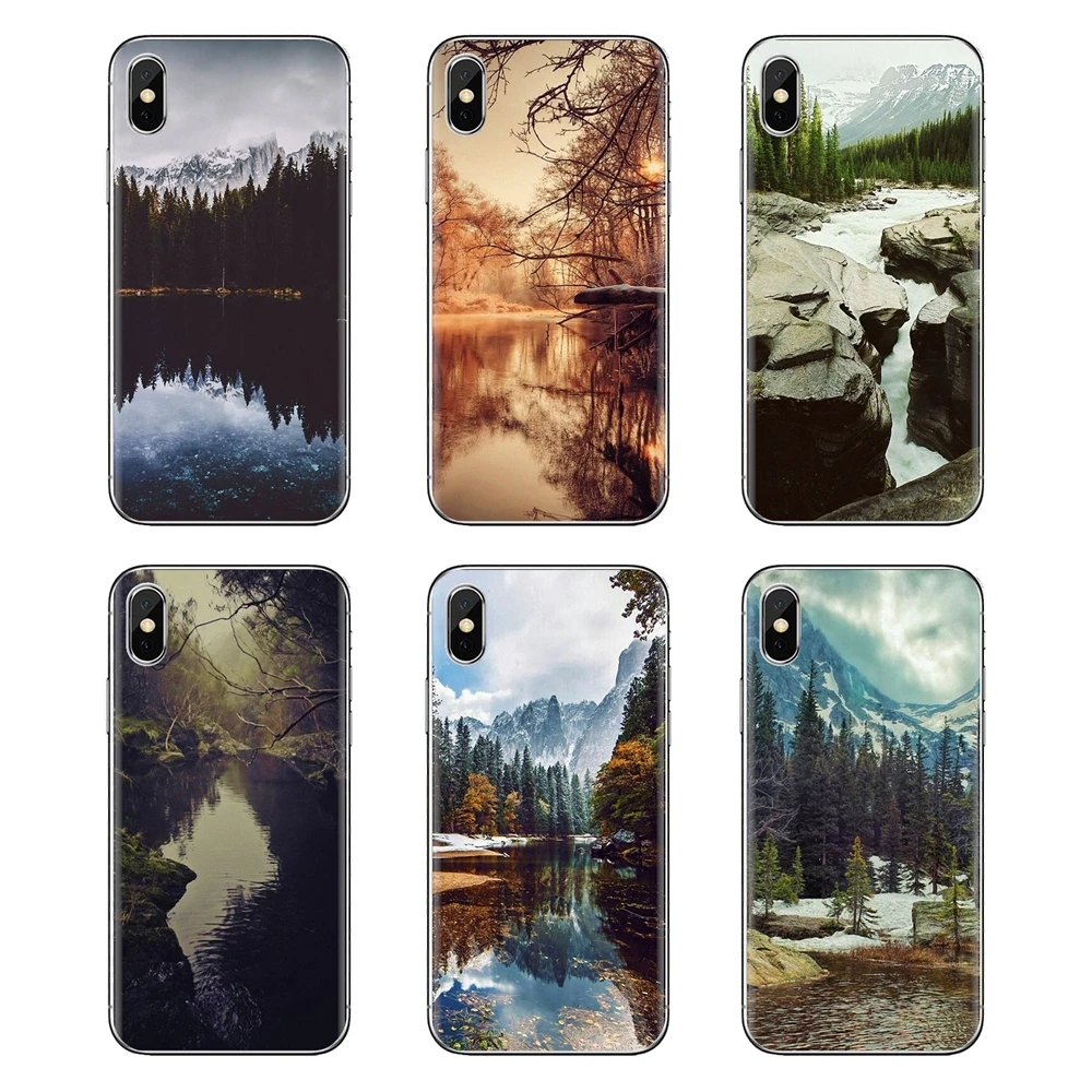 Озеро лес природа пейзаж который чехол для телефона Huawei Honor 5A lyo-l21 Y6 II Compact Y5 2 Y5II mate