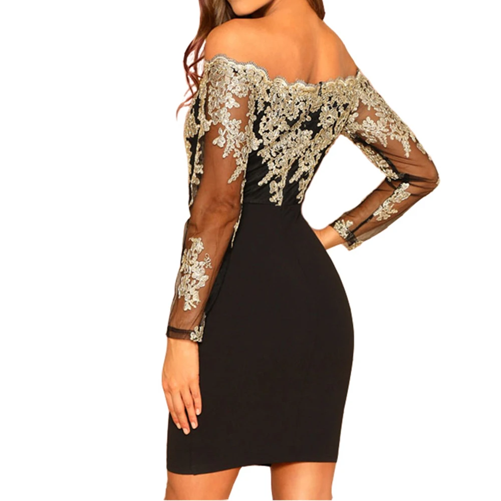 Элегантное кружевное лоскутное платье DYMADE для выпускного вечера 2020 сексуальное