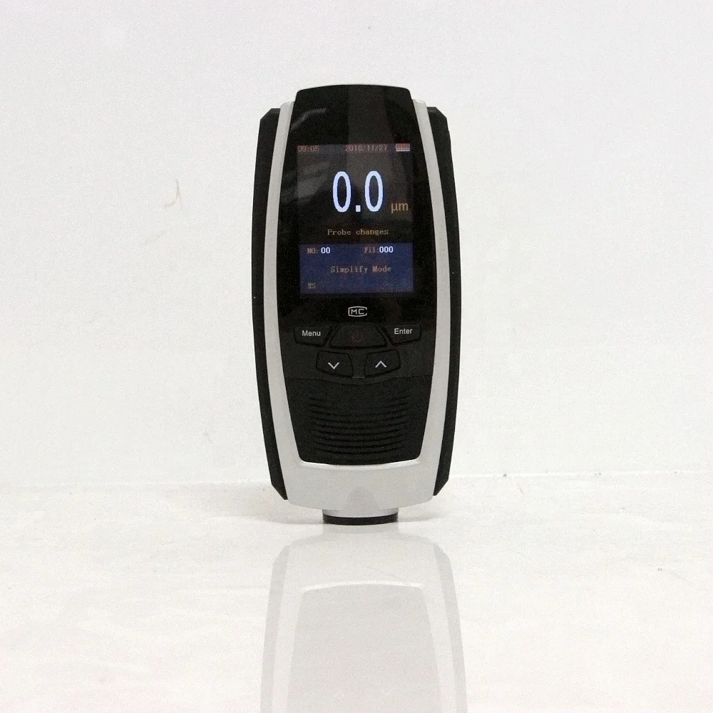 

Black Digital Coating Thickness Gauge Painting Thickness Meter