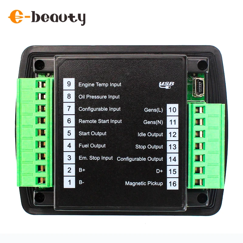 

LXC706 Auto Start Generator Controller Diesel Alternator Control Board