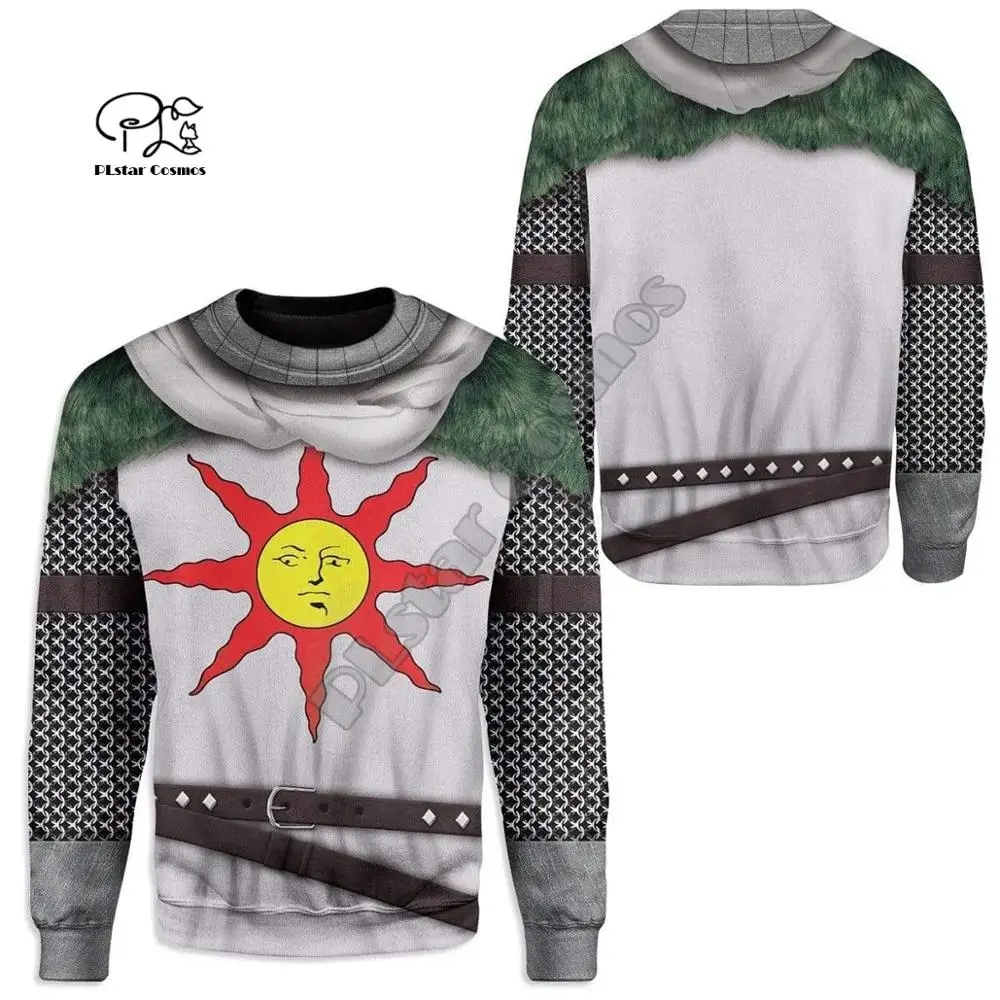 

PLstar Cosmos 3DPrint Unisex Cosplay Roman Gentleman Knights Templar Harajuku Streetwear Hunter Sun Zip Hoodies/Sweatshirt/a6