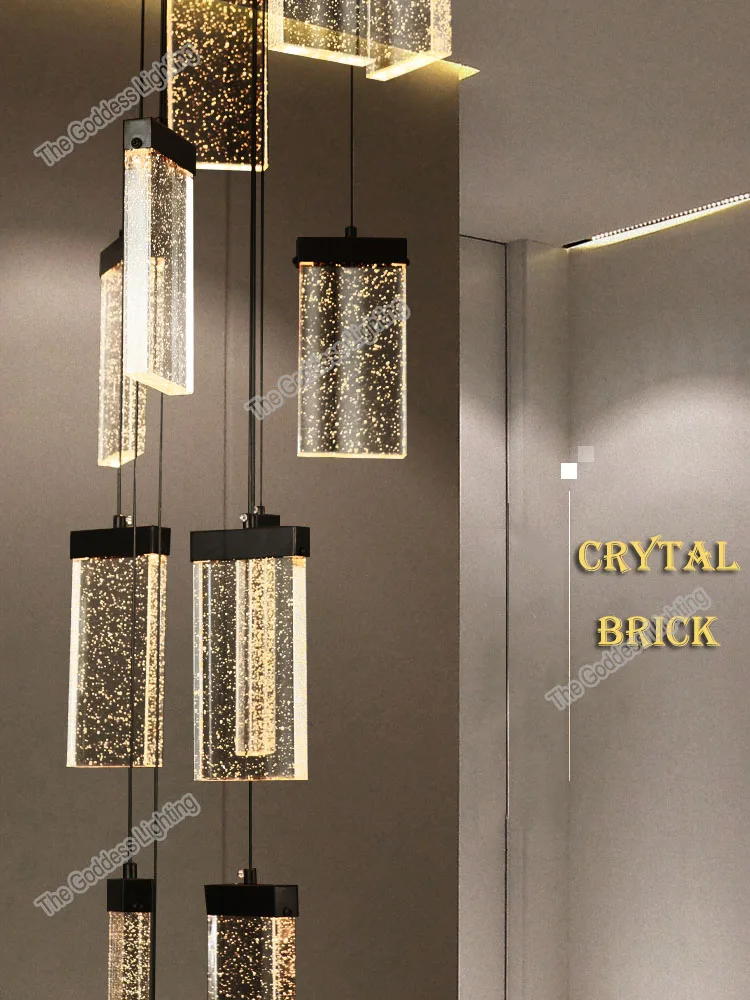 Современные потолосветодиодный светодиодные люстры с пузырьками лампы для