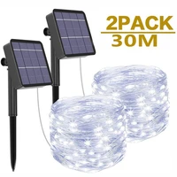 led outdoor solar string lights fairy holiday christmas for christmas lawn garden wedding party and holiday12pack