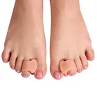 Ортопедический гелевый корректор большого пальца ног, 2 шт., уход за разделитель для ноги, корректирующие инструменты, ежедневная кость пальца ноги
