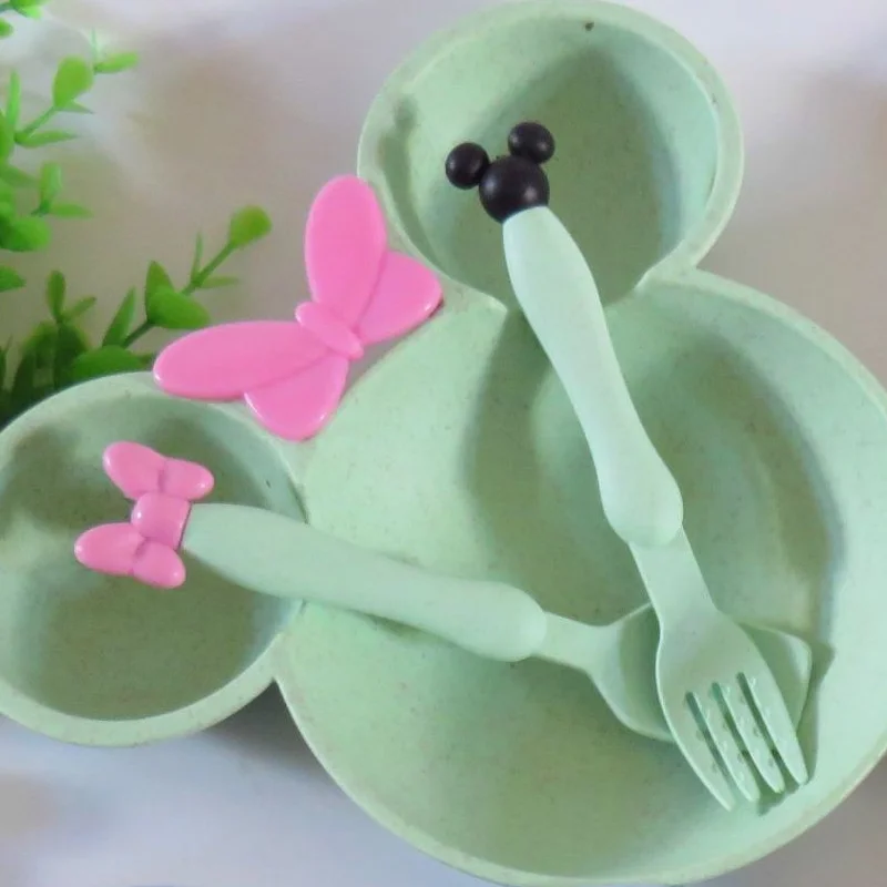 

Мультфильм пшеницы посуда набор детского сада посуда детская вилка и ложка из трех 1 предмет