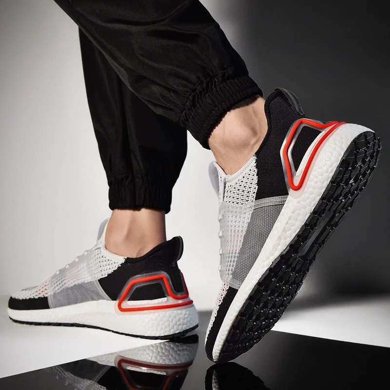Мужские кроссовки с массажной сеткой Ultra Boost 19 легкие дышащие мужские спортивные