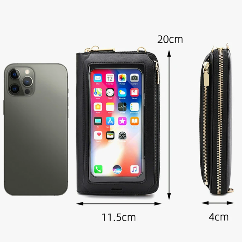 Женский кошелек для мобильного телефона с несколькими карманами Сумочка на