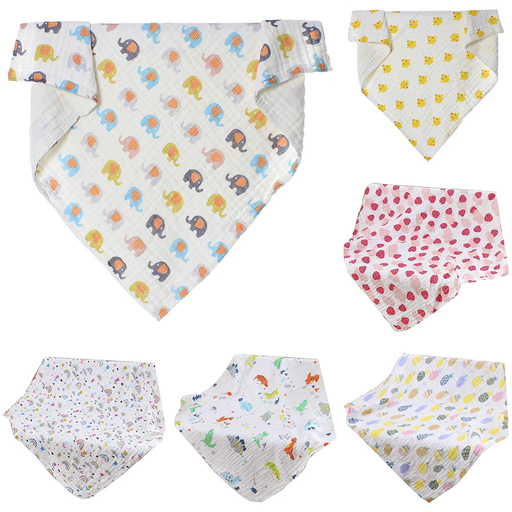 

110cm*110cm Cotton Baby Blankets Newborn Soft Baby Blanket Muslin Swaddle Wrap Feeding Burp Cloth Towel Scarf Baby Stuff