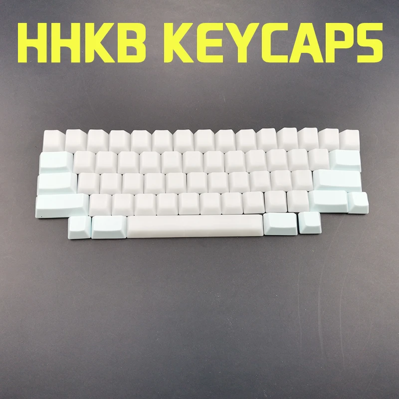 HHKB POM пустые колпачки для ключей статическая емкость материал для Diy Mechanica механическая клавиатура туман белый светильник синий Oem профиль Keycap