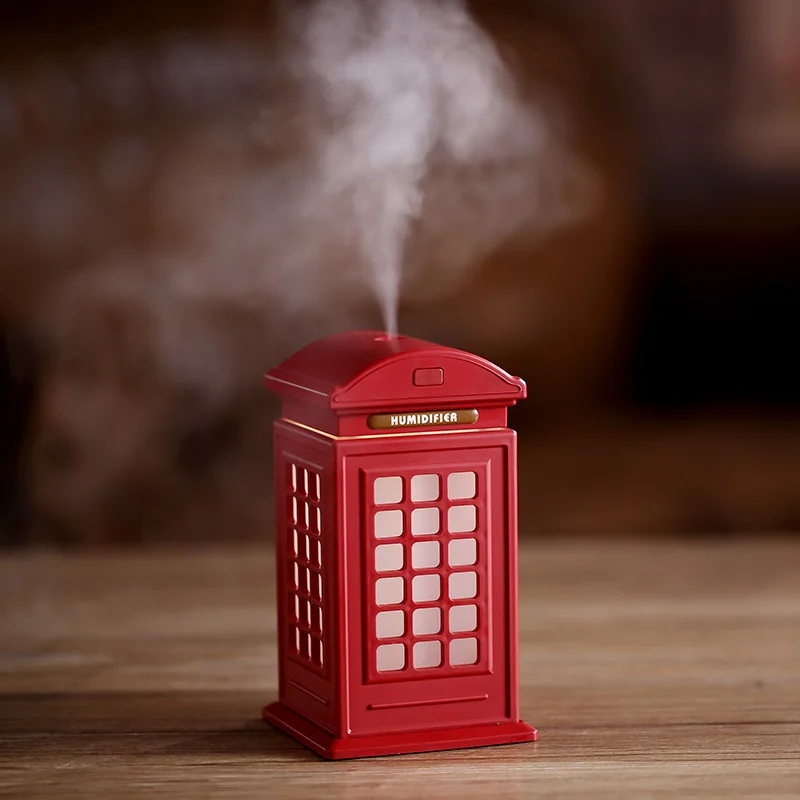 300 мл ультразвуковой распылитель тумана фоггер телефонная будка с 7 сменными