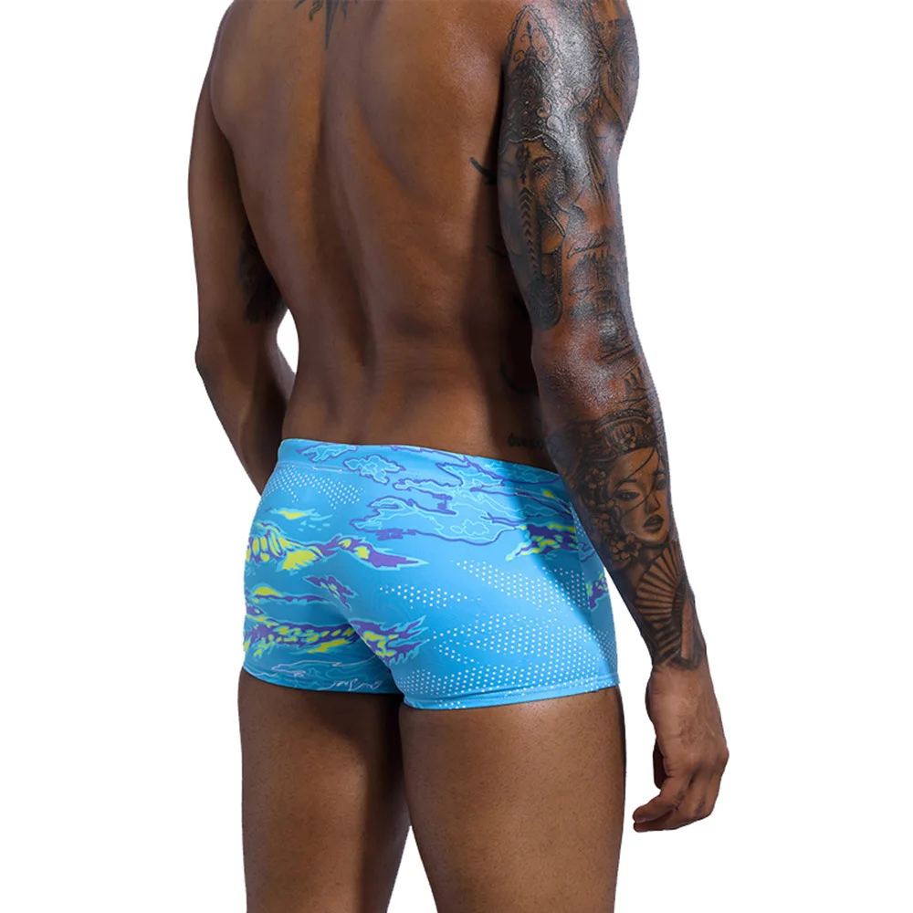 Мужские летние сексуальные плавки мужские трусы-боксеры с низкой посадкой