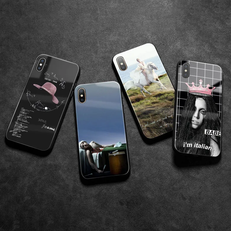 Женский чехол JOANNE GAGA модный стеклянный для телефона Apple iPhone 5s SE 6 6S Plus 7 8 X XR XS 11 Pro MAX |