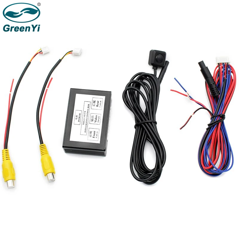 Конвертер каналов парковки автомобиля GreenYi приставка для управления камерой