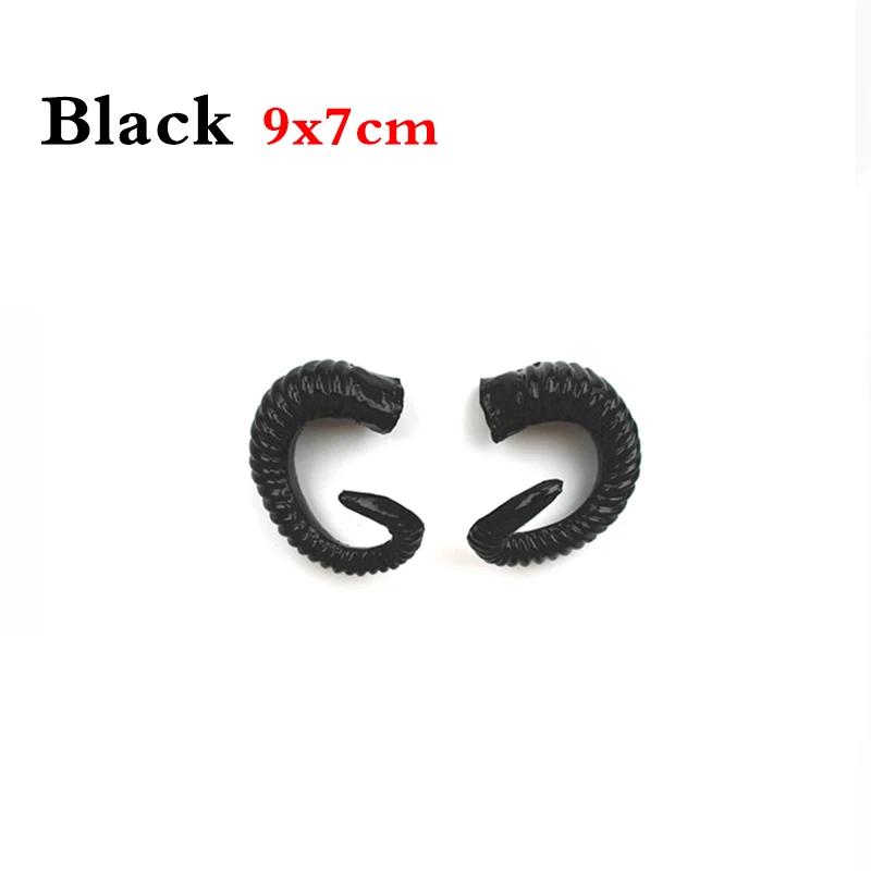 Небольшой оперативная память рога моделирование Пластик коз Рог DIY повязка на