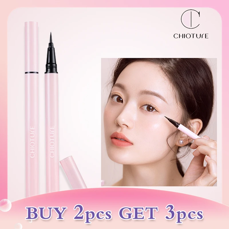 Быстросохнущая подводка для глаз ручка коричневый долговечный