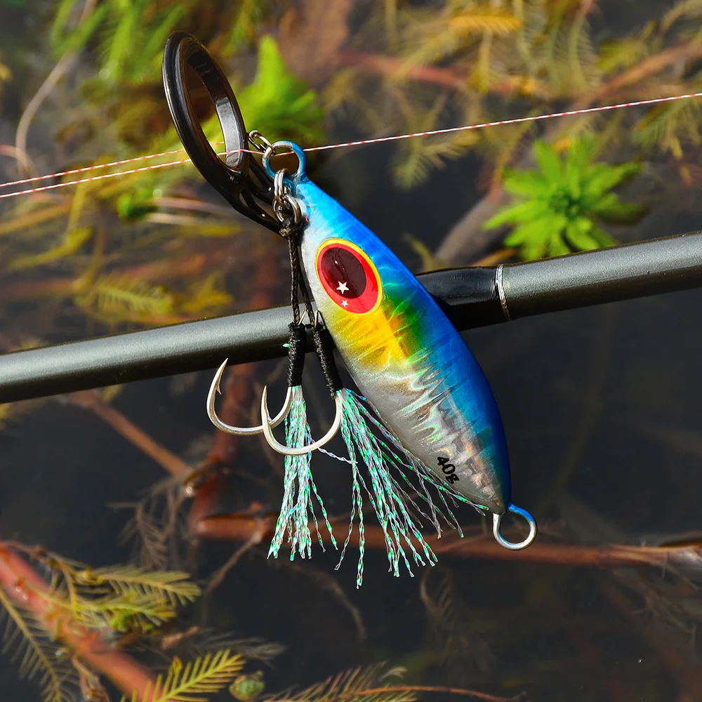 10 Pcs/Set 10g 20g 30g 40g 50g 60g Metal Jig Spoon Lure Artificial Bait Shore Slow Jigging Hard Bass Fishing Tackle lot pesca