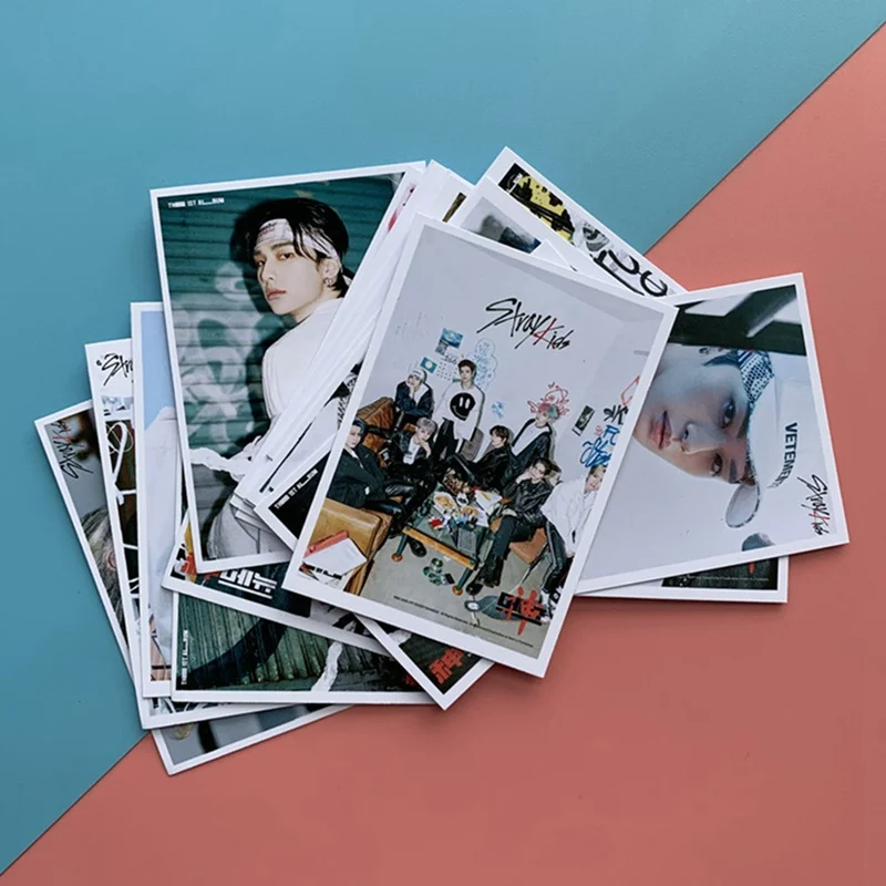 Фотокарточки для детей 16 шт./компл. Kpop Stray новый альбом GO LIVE LOMO Card фотокарточка
