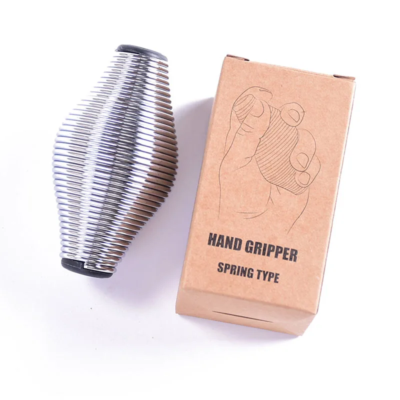 

Olivary Chrome Plated Finger Gripper For Fingertip Strength Training