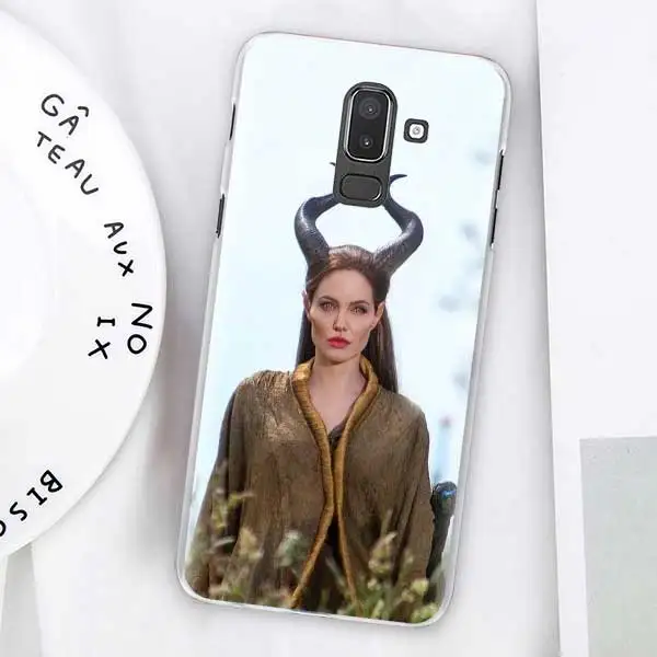 10 Чехлы Angelina Jolie Maleficent для samsung Galaxy J4 Plus J6 Plus J8 J3 J5 J7 J5 Prime жесткий чехол - Color: 10