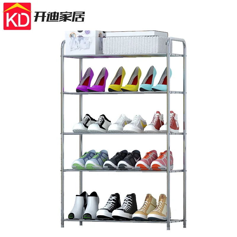 Стойка для обуви из нержавеющей стали органайзер спальни полка шкаф мебель