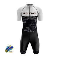 raudax triathlon tight clothes mens short sleeved cycling clothes summer mtb bicycle comfortable jumpsuit bike cycling jumpsuit