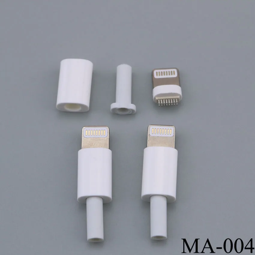 1 компл. DIY Micro USB Type-C сварочный Тип штекер 8 Pin разъем w/пластиковая крышка