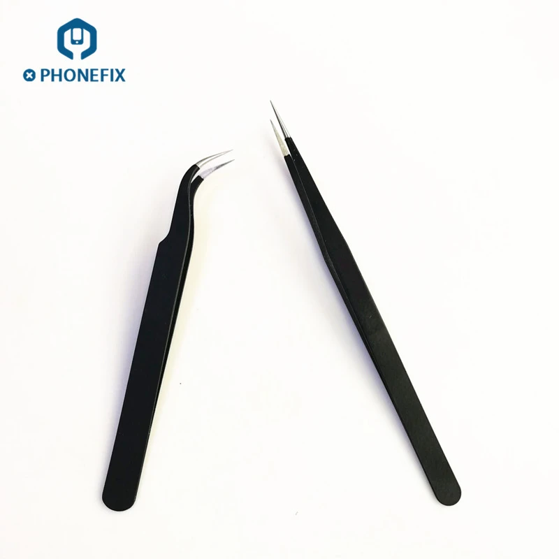 IC чип Пинцет Для Ремонта пинцет из нержавеющей стали для сбора мобильного