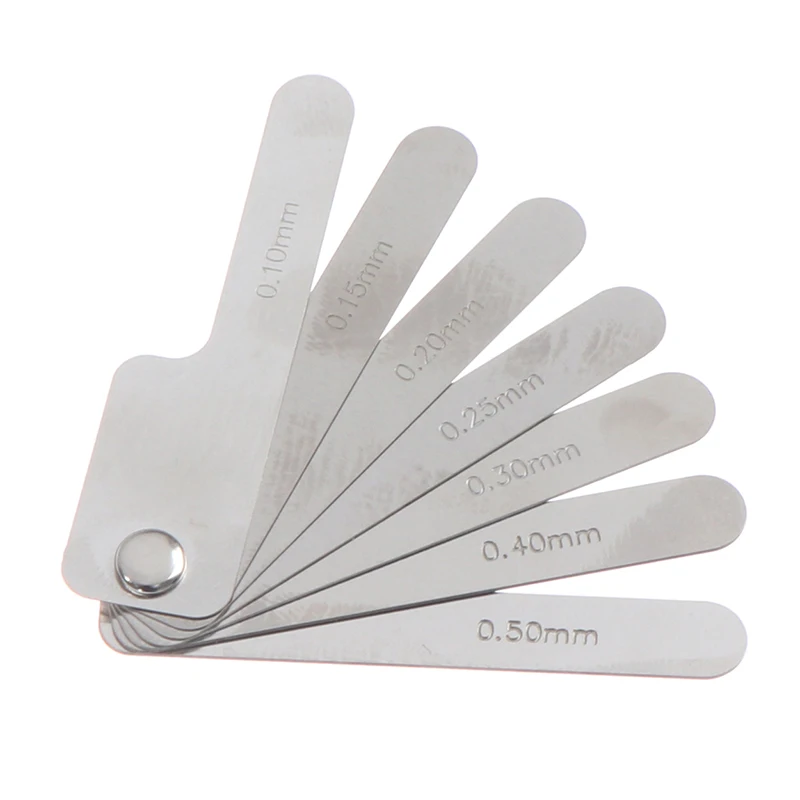 

0,1-0,5 мм 7 шт. Стоматологическая Ортодонтическая интерпроксимальная линейка для уменьшения эмали