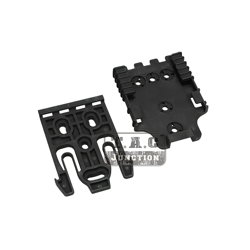 

Tactical Quick Release Kit Locking System Kit With QLS 19 Fork and QLS 22 Receiver Plate Platform Black