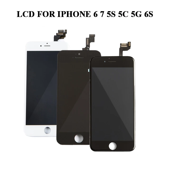 100% AAAA ЖК экран для iPhone 7 Plus 7g plus дисплей дигитайзер сенсорный модуль экраны Замена