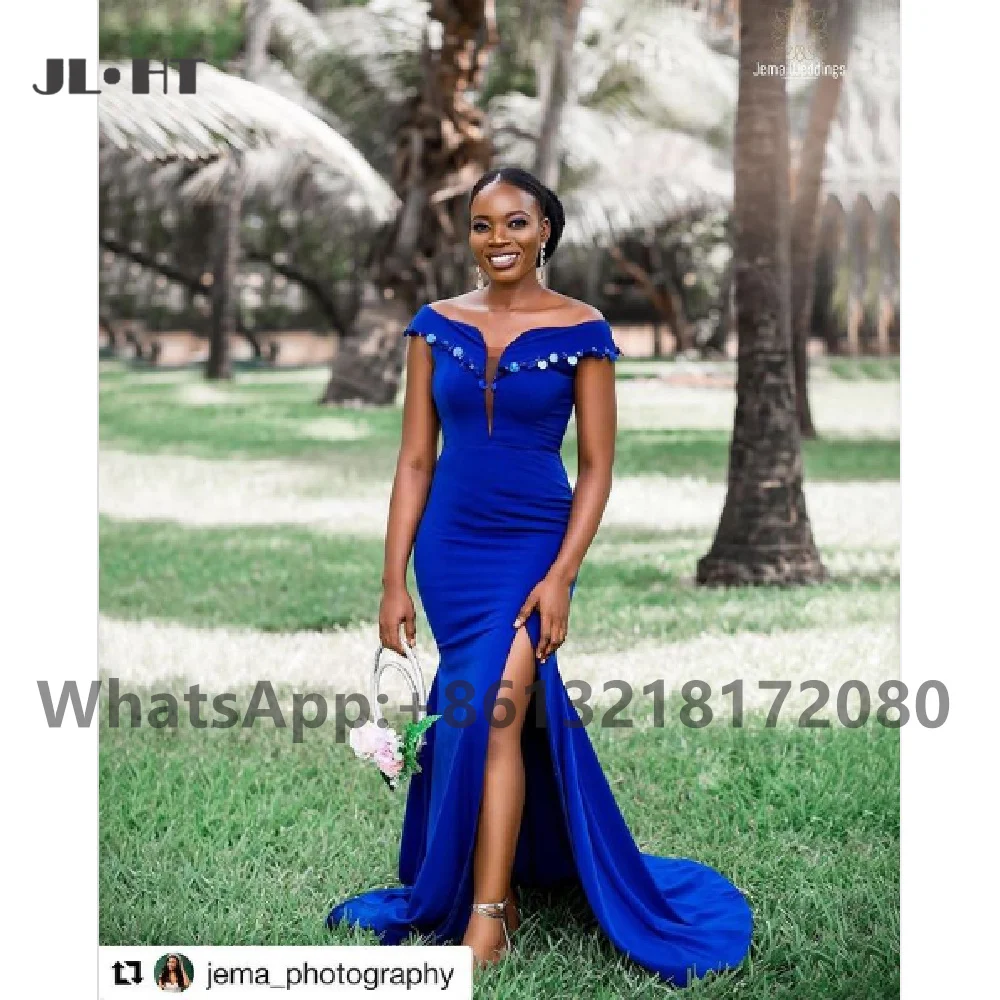 2021 размера плюс с открытыми плечами платье подружки невесты платья Длинные