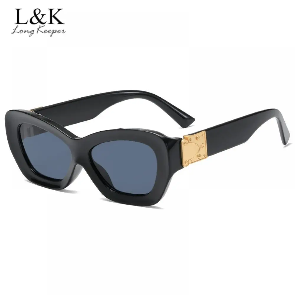 

Солнцезащитные очки женские, кошачий глаз, в толстой оправе