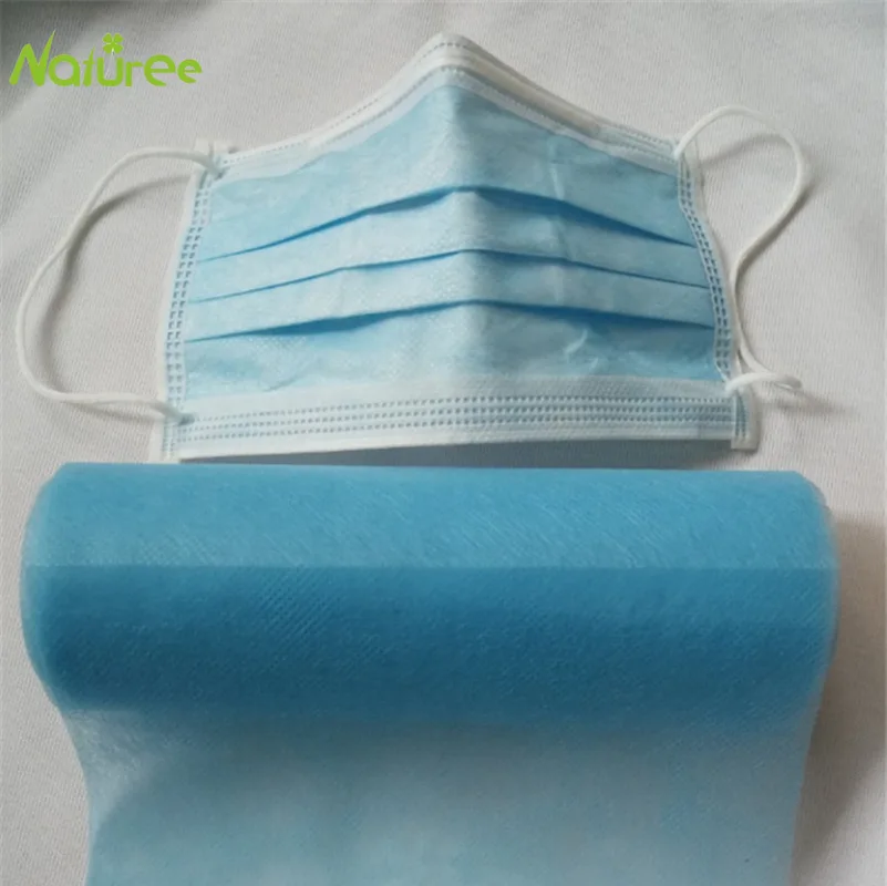 Нетканая ткань для маски PFE90 25 г одноразовая маска из нетканого материала Spunbond