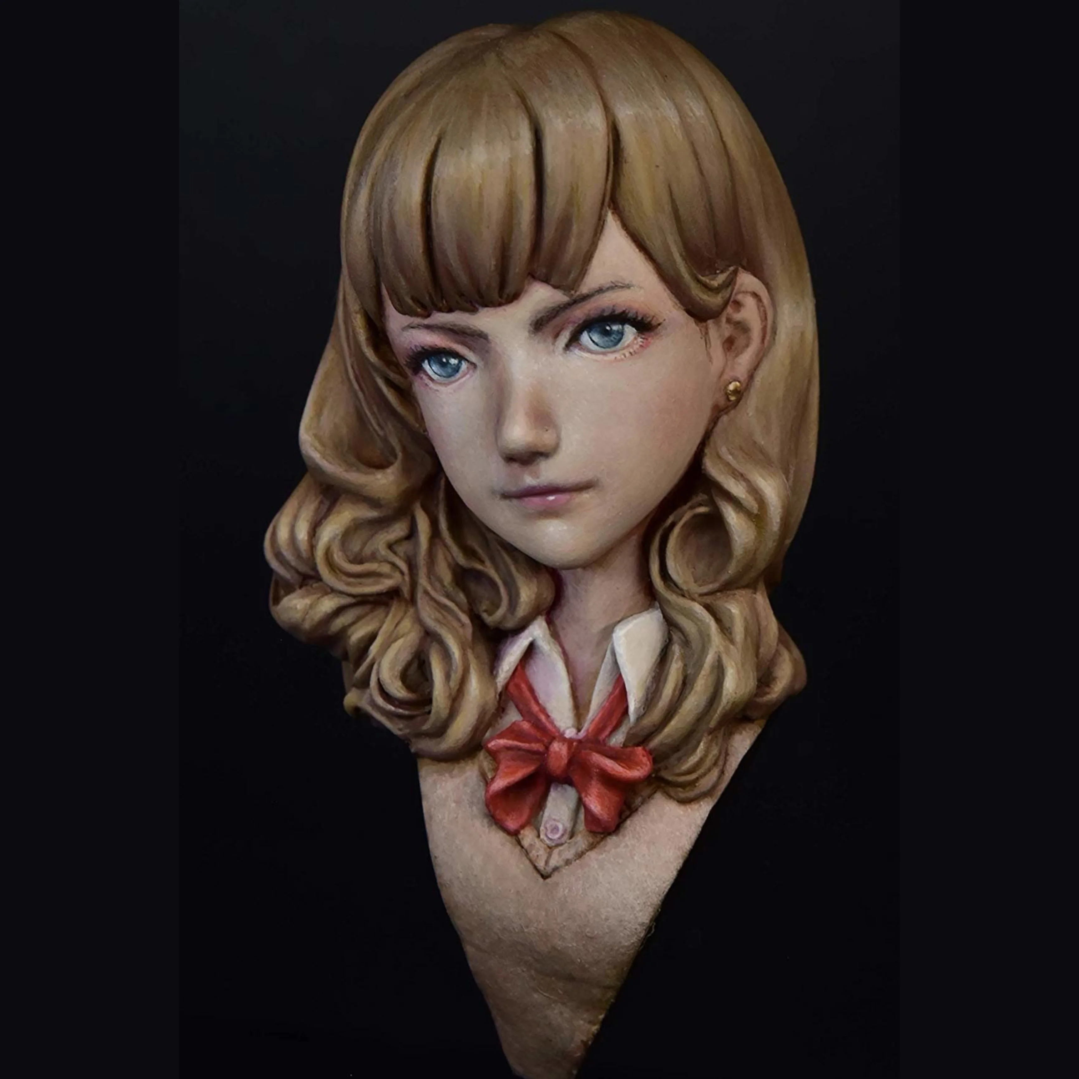 

65mm Resin Model Bust GK，Female role， Unassembled and unpainted kit