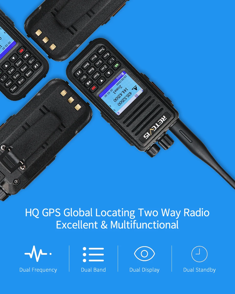 DMR двухдиапазонный Retevis RT3S цифровая рация(gps) VHF UHF DMR радио Amador Ham радио Hf трансивер 2 способ радио+ аксессуары