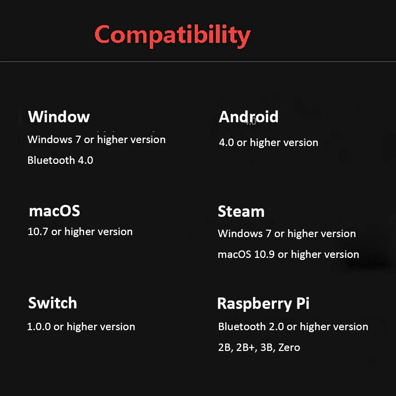 Bluetooth геймпад для nintendo Switch паровой macOS Android Windows джойстик компьютера и телефона |