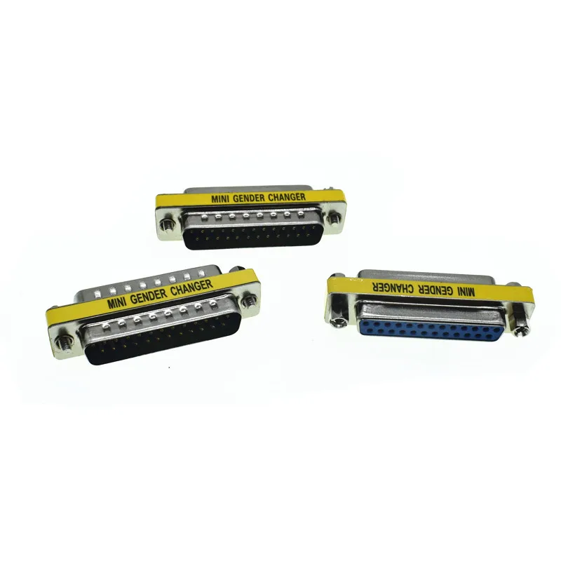 Разъемы DB25 D-Sub 25-контактный мини-переходник для последовательного соединения RS232
