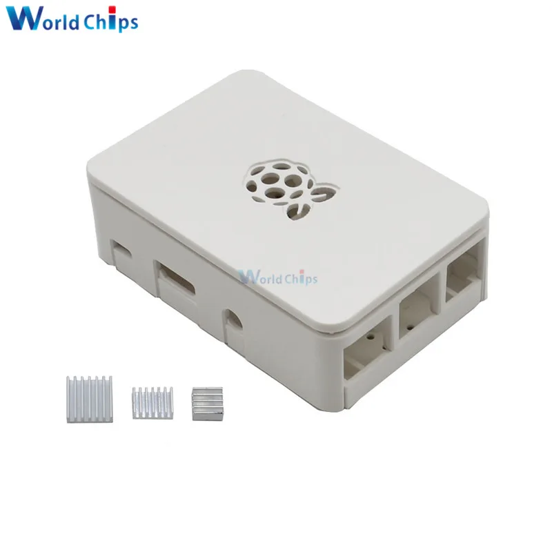 Чехол для Raspberry Pi 4 черный белый прозрачный чехол из АБС-пластика пластиковый
