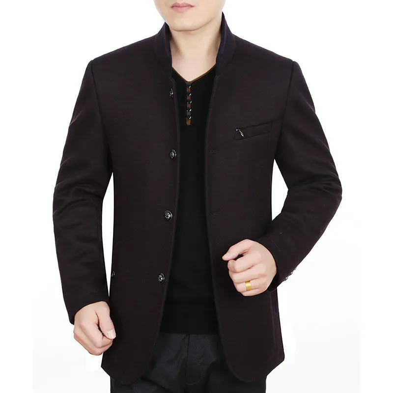 

Autumn Casual Spring Jackets For Men Slim Plus Size 5XL Wind Breaker Mens Jackets And Coats Wool Bombers Homme Outwear