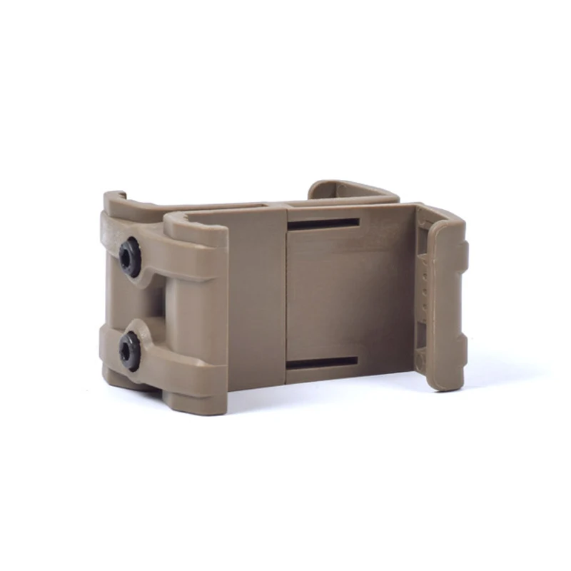 Tan ActionUnion Тактический винтовка журнал Параллельный разъем AK M4 PMAG муфта клип ссылка с гаечным ключом страйкбол принадлежности для охоты - Цвет: Tan
