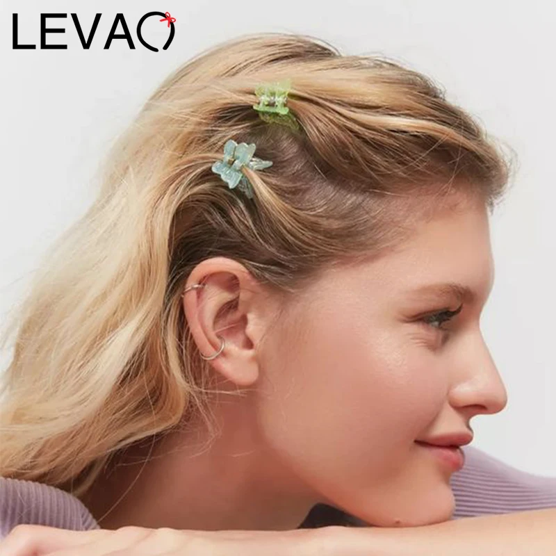 

Зажимы для волос LEVAO 15/36 шт./компл. маленькие женские милые красочные головные уборы для девочек милые модные мини-заколки аксессуары для вол...
