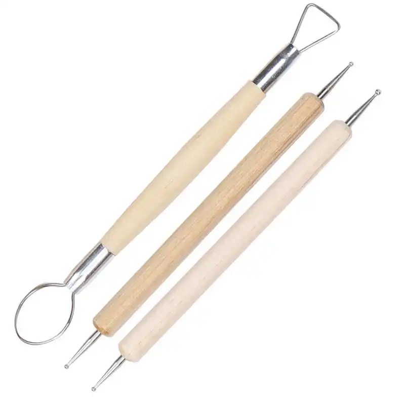 

Soft Clay Carving Pottery Tools Pottery Sculpture Tools for Hobbyist for Collection Lovers for Home for Gift