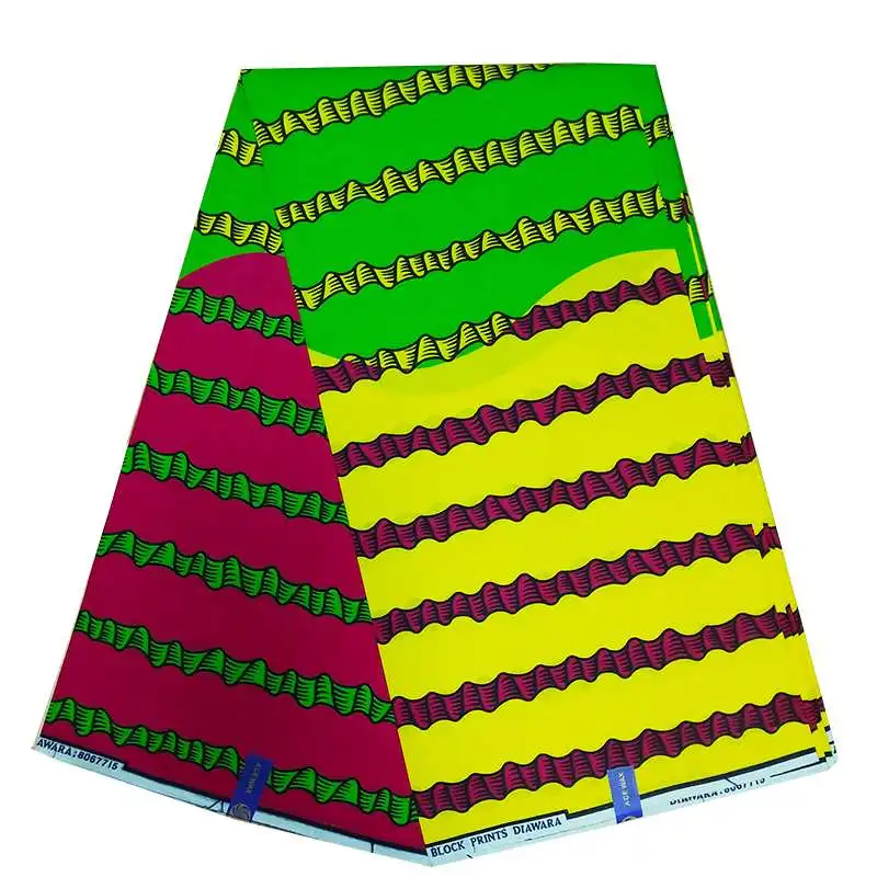 

Promotion african veritable ankara real wax print fabric african printed fabric 100% cotton Nigeria ankara by 6 yards/lots PR029