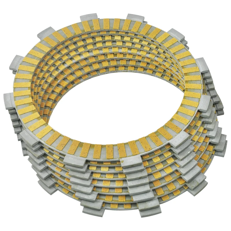 

8PC Motorcycle Paper Base Clutch Plate,Clutch Disc Set Kit Set for Suzuki GS1000S 1980 Yamaha XS1100 1980 XS1100S 1981