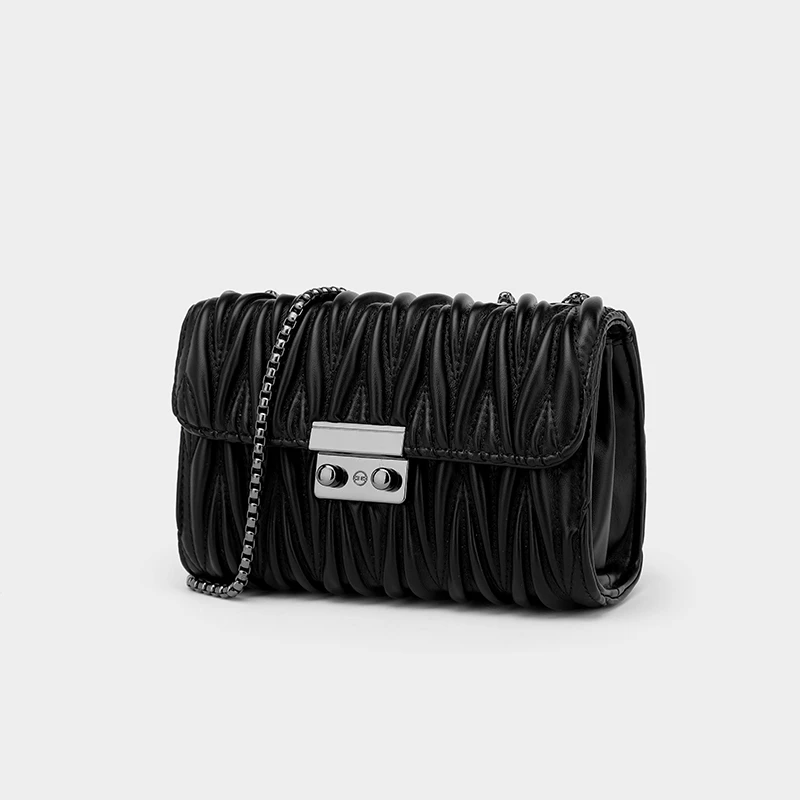 

Top Quality Luxury Brand 2021 New Fashion All-match Diamond Chain Bag Shoulder Diagonal Small Square Bag Tote Bags for Women Sac